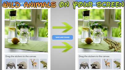 Wild Animal Stickers on Your Screen screenshot 4