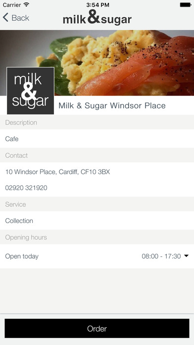Milk&Sugar Cafes screenshot 2
