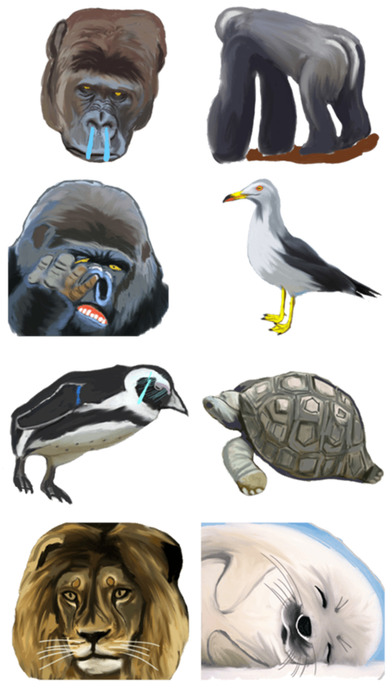 Animals Pack - Stickers! screenshot 4