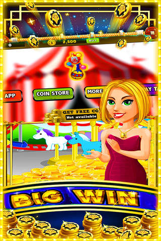 Hot 777 Slots Games Casino Or Circus And Fun: Free Games HD ! screenshot 2