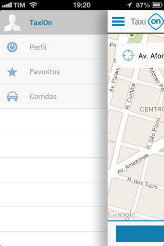 Oxente Taxi screenshot 2