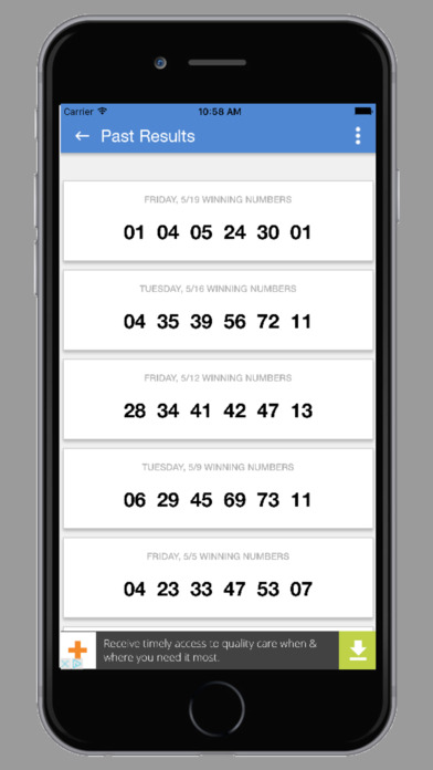 Maryland Lotto Results App screenshot 4