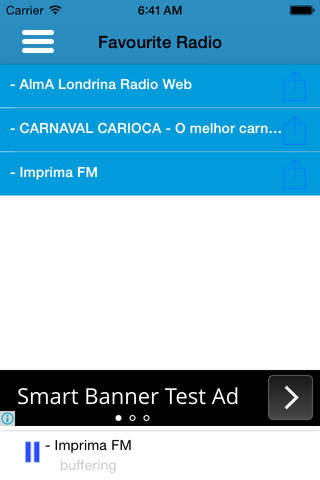 Samba Music Radio With Trending News screenshot 3