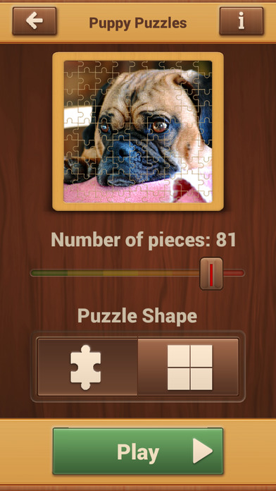Cute Puppies Jigsaw Puzzles - Real Puzzle Games screenshot 2