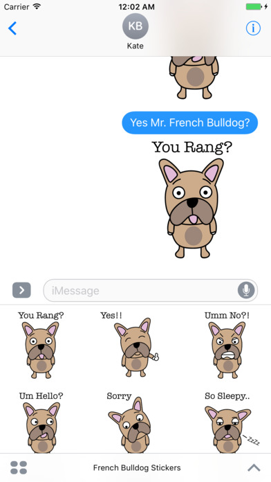 French Bulldog Stickers screenshot 3