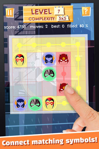 Superhero Urban Invaders - PRO - City Knight Mask Pairs Match screenshot 2