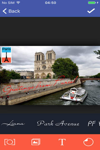 Greeting From Paris - St. Valentine Celebration Card screenshot 3