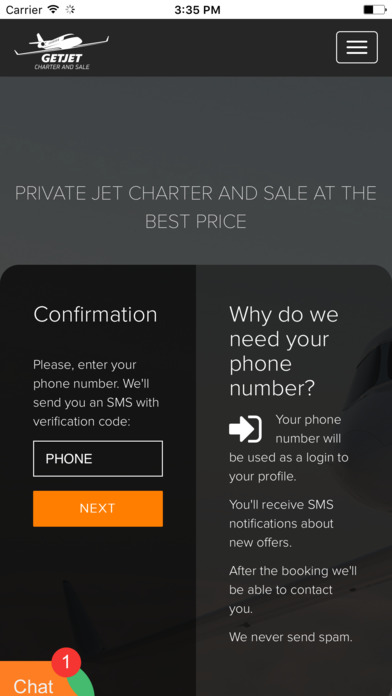 Get Jet Charter and Sale screenshot 2