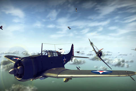 3D Blazing Heaven: Seversky P-35 screenshot 2