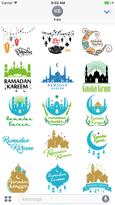 Ramadan ramazan mubarak stickers screenshot 2
