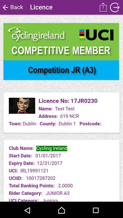 Cycling Ireland screenshot 3