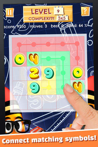 123 Logic Path Match Puzzle - PRO - Brain Training Number Line Challenge screenshot 3