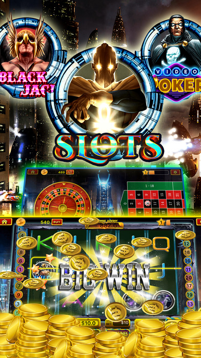 Super-Hero Full Vegas Casino Live-Lucky Power Wins screenshot 3