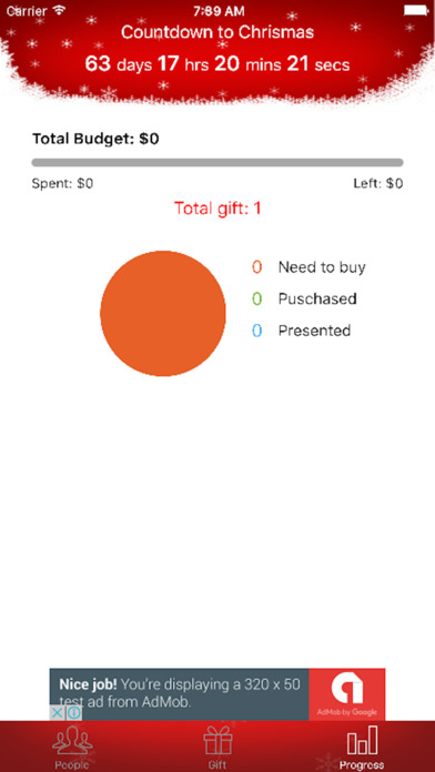 mGifts Pro - Gift List Manager & countdown screenshot 2