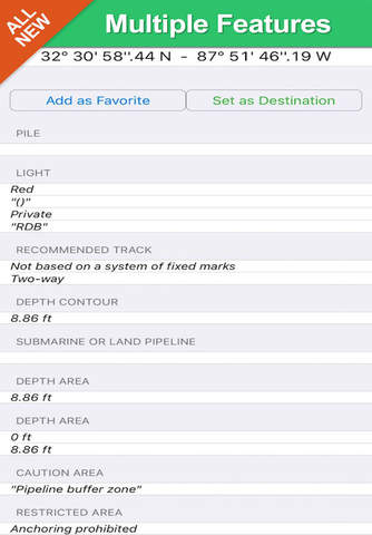 North Spain Portugal HD GPS nautical fishing chart screenshot 3