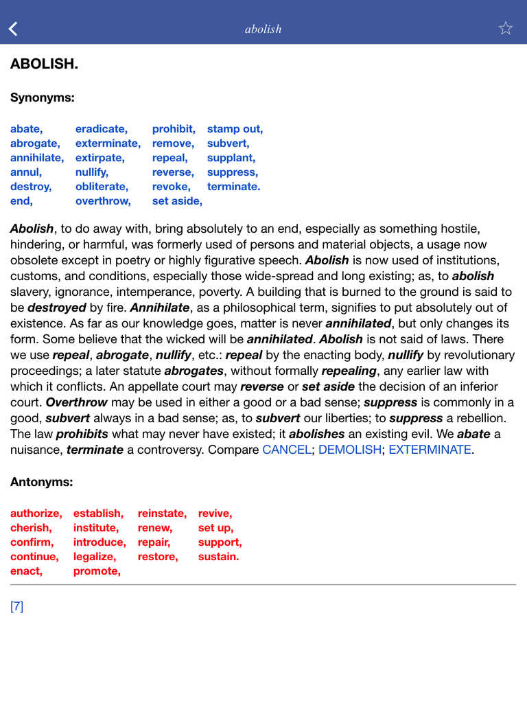 App Shopper English Synonym Antonym (Reference)