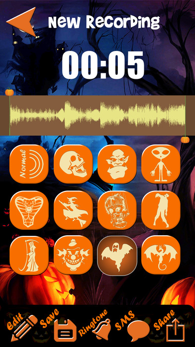 Halloween Voice Modifier–Scary Call Voice Changer screenshot 4