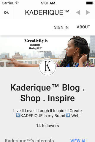 Kaderique™ Mobile App screenshot 3