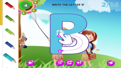 ABC Tracing Handwriting Learn to Write Letters screenshot 2