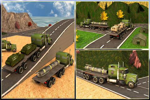 Ordnance Supply Army Cargo Sim screenshot 4