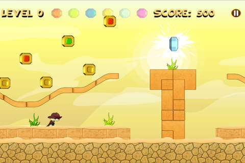 Brave Temple Adventure Boy Egyptian Run Game screenshot 3