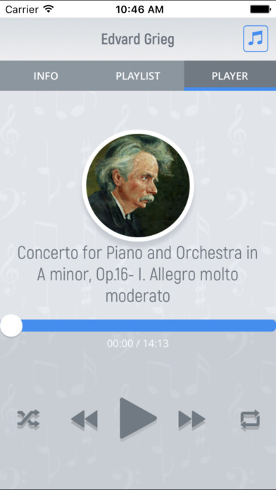 Edvard Grieg - Classical Music Full screenshot 4
