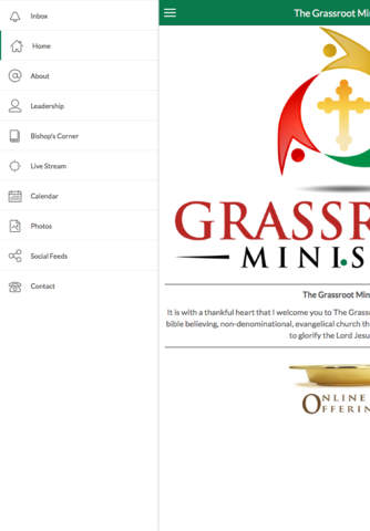 Grassroot Ministry Church screenshot 2