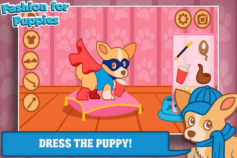 Fashion for Puppies - Dress Them Up! CROWN screenshot 3