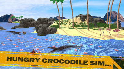 2016 Crocodile Attack 3D hunting screenshot 2