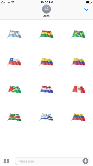 South American Flags screenshot 2