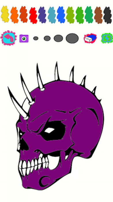 Skull Kids Coloring Best Version screenshot 3