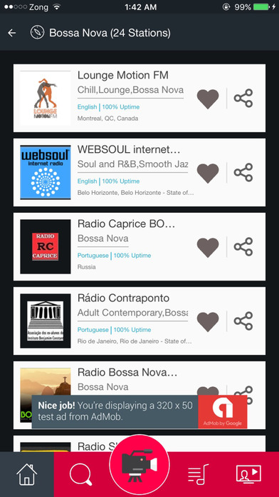Bossa Nova Music Radio screenshot 2