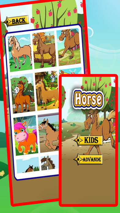 Animal Horse Game For Jigsaw Puzzle Education screenshot 2