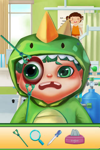 Cute Baby's Eyes Salon - Magic Hospital/Kids Surgeon Nurse screenshot 2