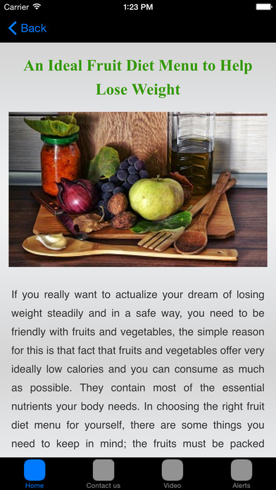 Fruit And Vegetable Diet For Weight Loss screenshot 2