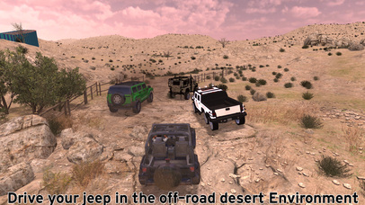 Desert Off-road Jeep Racing 3D Mountains Climb screenshot 3