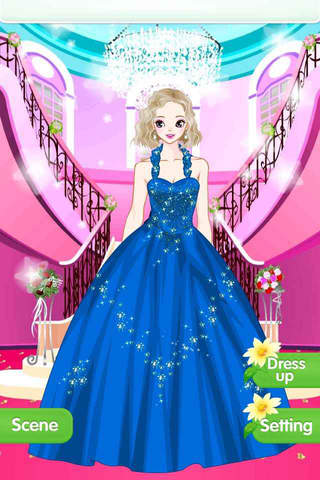Fashionable Prom Dresses – Fashion Princess Dream Beauty Salon Game screenshot 2