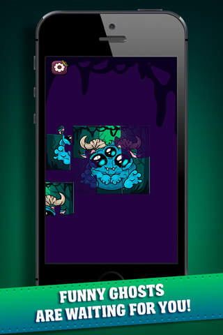 Fifteen Puzzle Monster Square Deluxe screenshot 2