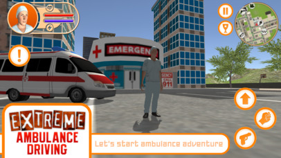 Extreme Ambulance Driving Pro screenshot 3