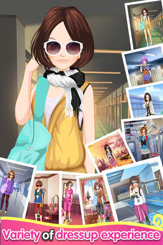 My Trip - dress up game for girls screenshot 2