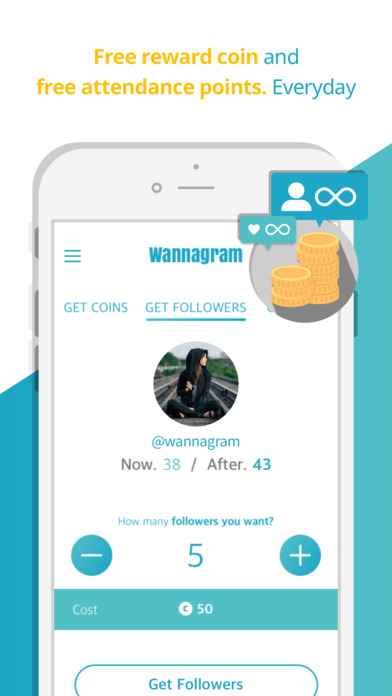 Wannagram: Instagram cheats. 10k likes n followers screenshot 3
