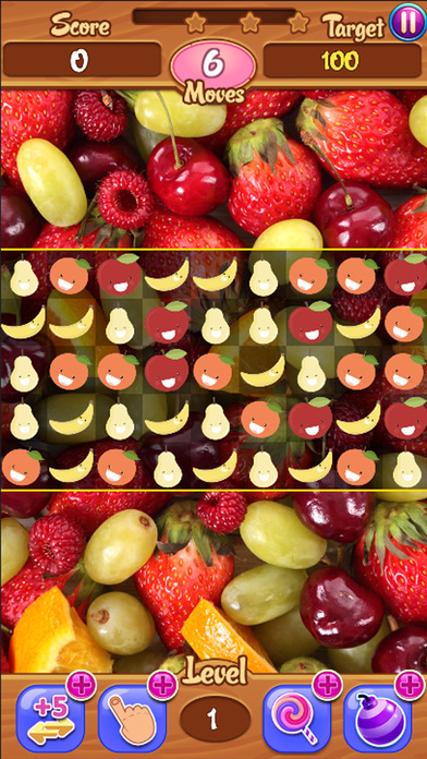 Happy Fruits Match Crush screenshot 2