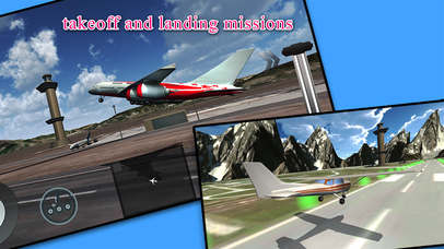 Airplane Flight Simulator 3D: Crash Landing Pilot screenshot 3