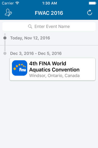 4th FINA World Aquatics Convention screenshot 2