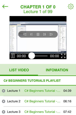 Video Training for C/C++ Programming Beginners screenshot 2