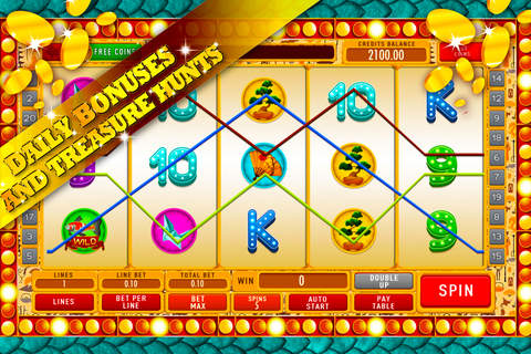 Power Shadow Ninja Slot Machine: Jump in the casino game and fight for gold wins screenshot 3
