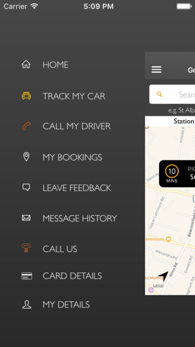 Gold Line Taxis screenshot 3