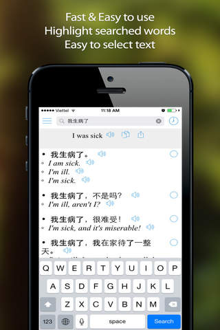 Chinese Translator Offline screenshot 3