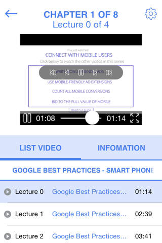 Video Training for Google Adwords screenshot 2