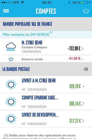 Banque Populaire screenshot 3